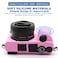 Easy Hood Case for Sony Alpha A6100 A6300 A6400 ILCE6100 ILCE6300 ILCE6400 Digital Camera AntiScratch Soft Silicone Housing Protective Cover Protector Skin Pink