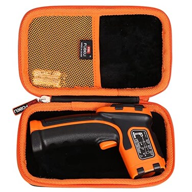 FBLFOBELI EVA Carrying Case Compatible With KIZEN Infrared Thermometer Gun LaserPro LP300 Case Only