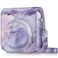 FINTIE Fintie Protective Case for Fujifilm Instax Mini 12 Instant Camera Premium Vegan Leather Bag Cover with Removable Adjustable Strap Lilac Marble
