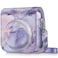 FINTIE Fintie Protective Case for Fujifilm Instax Mini 12 Instant Camera Premium Vegan Leather Bag Cover with Removable Adjustable Strap Lilac Marble