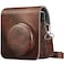 FINTIE Fintie Protective Case for Fujifilm Instax Mini 40 Instant Camera Premium Vegan Leather Bag Cover with Removable Adjustable Strap Vintage Brown