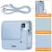 FINTIE Fintie Protective Case for Fujifilm Instax Square SQ40 SQ1 Instant Camera Premium Vegan Leather Bag Cover with Removable Adjustable Strap Blue