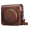 FINTIE Fintie Protective Case for Fujifilm Instax Square SQ40 SQ1 Instant Camera Premium Vegan Leather Bag Cover with Removable Adjustable Strap Vintage Brown