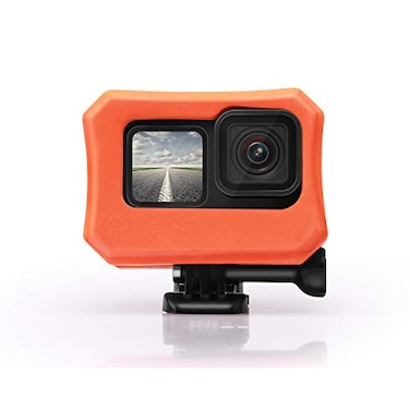 Fahliso Floaty for GoPro Hero 1211 109 Float Housing Case Cover for Camera AntiSink Floating Accessory Orange