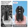 Flymile Protective Carrying Case for DJI Osmo 360 for Cage and Lens Cap Storage Small Bag Travel PU Hard Shell Portable Cover Protector With Carabiner Wrist Strap Camera Accessories