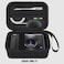 HESPLUS Camera Case for Sony ZV1 ZV1F ZV1 II Digital Camera for Content Creators and Vloggers Camera Protective Box Hard Travel Storage Bag Mesh Pocket fits Cable Batteries SD Card Black