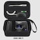 HESPLUS Camera Case for Sony ZV1 ZV1F ZV1 II Digital Camera for Content Creators and Vloggers Camera Protective Box Hard Travel Storage Bag Mesh Pocket fits Cable Batteries SD Card Black