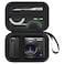 HESPLUS Camera Case for Sony ZV1 ZV1F ZV1 II Digital Camera for Content Creators and Vloggers Camera Protective Box Hard Travel Storage Bag Mesh Pocket fits Cable Batteries SD Card Black