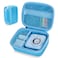 Hikkon Camera Case Compatible for ESOXOFFOREUpgradeDylantoYehttaHiMontCAMCLID Kids Instant Print Camera ToyPortable Digital Camera Storage Holder Organizer Bag Case Only Blue