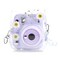 HIYQIN Clear Case Compatible with Fujifilm Instax Mini 121198840 Clear PVC Camera Bag for Polaroid Camera Instax Mini 11 White Flowers