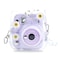 HIYQIN Clear Case Compatible with Fujifilm Instax Mini 121198840 Clear PVC Camera Bag for Polaroid Camera Instax Mini 11 White Flowers