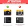 HIYQIN Mini Shot 3 Retro Case Protective PU Leather Case for Kodak Mini Shot 3 Retro for Kodak C300R Camera Case with Charging Interface Retro Black