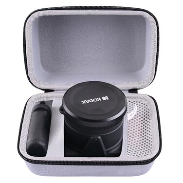 JINMEI Hard EVA Carrying Case Compatible with KODAK PIXPRO AZ401AZ405AZ425AZ255 Point Shoot Digital Camera Case grey