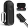 khanka Hard Shell Case for Insta360 X5X4 WaterResistant Fits Original Lens Cap Bottom Access Design with Carabiner Portable Travel Storage for Insta 360 X5X4 Camera Accessories Case Only