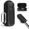 khanka Hard Shell Case for Insta360 X5X4 WaterResistant Fits Original Lens Cap Bottom Access Design with Carabiner Portable Travel Storage for Insta 360 X5X4 Camera Accessories Case Only