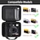 khanka Hard Travel Case Replacement for KODAK Mini Shot 3 ERAMini Shot 3 Retro 4PASS 2in1 Instant Camera and Photo PrinterCase Only Black