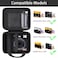 khanka Hard Travel Case Replacement for KODAK Mini Shot 3 ERAMini Shot 3 Retro 4PASS 2in1 Instant Camera and Photo PrinterCase Only Black