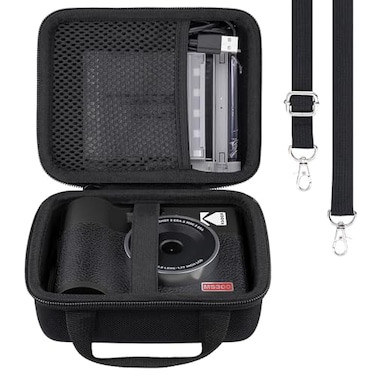 khanka Hard Travel Case Replacement for KODAK Mini Shot 3 ERAMini Shot 3 Retro 4PASS 2in1 Instant Camera and Photo PrinterCase Only Black