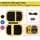 Lebakort Storage Case Compatible with KODAK PIXPRO WPZ2 Rugged Waterproof Shockproof Dustproof Digital Camera Red Black Case