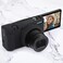 MIOKAU ZV1F Camera Case Soft Silicone Protective Case for Sony ZV1FZV1M2ZV1 Mark II NOT for ZV1 Vlog Camera Lightweight ZV1F Cover Black