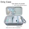 RAWECUD Hard Carrying Case for Polaroid Go Instant Mini Camera 9035 Travel Storage Box for Polaroid Go Camera and Film Accessories Case Only Grey