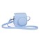 Riosin Instant Mini 12 Protective Camera Case for Fujifilm Instax Mini 1211Premium PU Leather Camera Bag Cover with Pocket and RemovableAdjustable Strap Pastel Blue