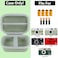 RIYADAone Hard Case Replacement for KODAK EKTAR H35 H35N Ultra F9 M35 M38 Half Frame Film Camera Striped Green White Case