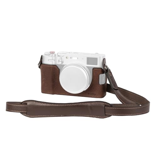 SMALLRIG SMALLRIG X100vi Half Leather Case Kit With Shoulder Strap