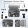 STARTRC VCR Carrying Case for Insta360 X5 Storage Protective Travel Bag for Insta 360 X5 X4 Basic Bundle Battery Fast Charge Accessories Bullet Time Handle 10114CM Selfie Stic