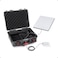 Steinwhale IP67 Waterproof Storage Case for Starlink Mini with Waterproof DC Female Charging Port Protective Hard Case with Foam Padding Secure Latch System Portable for Travel and Outdoor Use
