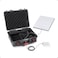 Steinwhale IP67 Waterproof Storage Case for Starlink Mini with Waterproof DC Female Charging Port Protective Hard Case with Foam Padding Secure Latch System Portable for Travel and Outdoor Use