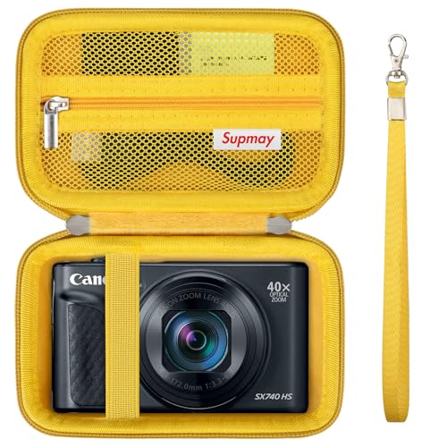 supmay Supmay Hard Carrying Case For Canon Powershot SX740 Hs