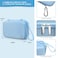 Supmay Hard Carrying Case for Kodak PIXPRO AZ405 AZ528 AZ425 AZ255 AZ401 Digital Camera Vlogging Camera Storage Holder Travel Bag with Mesh Pocket for Battery Pack USB Cable Blue