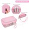 Supmay Hard Carrying Case for Ricoh GR IIIxGR IIIGR IIGR Digital Compact Camera Protective Storage Bag with Zipper Mesh Pocket for USB Cable Battery Pink