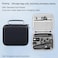 Suttkue For Osmo Mobile 77P CaseEVA Lycra portable storage bagCarrying Case for DJI OM7DJI OM7P Gimbal Stabilizer Travel case for DJI Osmo Mobile 77P AccessoriesBlack