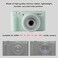 SZHSYJY Camera Case for Sony ZV1F ZV1 IIZV1M2 Digital CameraZV1F Soft Silicone Protective BagAntiScratch Slim Fit Soft Sleeve With ZV1 F screen protector and strap wrist Light Green