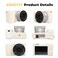 SZHSYJY Camera Case for Sony ZVE10 IIZVE10M2 Digital CameraZVE10 II Soft Silicone Protective BagAntiScratch Slim Fit Soft Sleeve with ZVE10 II Screen Protector and Strap Wrist Mist white