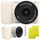 SZHSYJY Camera Case for Sony ZVE10 IIZVE10M2 Digital CameraZVE10 II Soft Silicone Protective BagAntiScratch Slim Fit Soft Sleeve with ZVE10 II Screen Protector and Strap Wrist Mist white