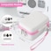TYSORETY Case for Polaroid Go Gen 2 PolaroidGo Mini Instant Camera Travel Storage Bag for Polaroids Go Camera and Film Accessories Whtie