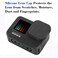ULBTER Mini Storage Bag Case for GoPro Hero 12 11 10 9 8 Black Hero12 Hero11 Hero10 Hero9 Hero8 Rubber Lens Cap Cover Carrying Boxes Accessory for Go pro 21 Pack
