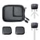 ULBTER Mini Storage Bag Case for GoPro Hero 12 11 10 9 8 Black Hero12 Hero11 Hero10 Hero9 Hero8 Rubber Lens Cap Cover Carrying Boxes Accessory for Go pro 21 Pack