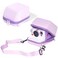 WOGOZAN Protective Case for Polaroid Now 2nd3rd Now Gen 23rd IType OneStep Onestep 2 FILP Instant Film Camera Hard Shell Camera Case with Adjustable Shoulder Strap Purple No Camera