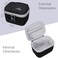 worfty Camera Case for DuluvuluZostuicROQIOOOiadekVJIANGERAboobuTEFTYMONAUREAPIXLacegre Vlogging Youtube Vlog Camera Carrying Storage Holder for SD Cards BatteriesCase Only Black