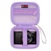 XANAD Compact Case for KODAK PIXPRO C1 PIXPRO A1 Sony RX100 VII VI V IV IIICAMKORY 4k Digital CameraPoint and Shoot Vlogging Camera Bag with Zipper Mesh Pocket fits SD card Purple
