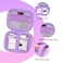 XANAD Compact Case for KODAK PIXPRO C1 PIXPRO A1 Sony RX100 VII VI V IV IIICAMKORY 4k Digital CameraPoint and Shoot Vlogging Camera Bag with Zipper Mesh Pocket fits SD card Purple