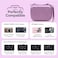 XANAD Compact Case for KODAK PIXPRO C1 PIXPRO A1 Sony RX100 VII VI V IV IIICAMKORY 4k Digital CameraPoint and Shoot Vlogging Camera Bag with Zipper Mesh Pocket fits SD card Purple