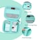 XANAD Compact Case for KODAK PIXPRO C1 PIXPRO A1 Sony RX100 VII VI V IV IIICAMKORY 4k Digital CameraPoint and Shoot Vlogging Camera Bag with Zipper Mesh Pocket fits SD card Tiffany Blue
