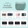 XANAD Compact Case for KODAK PIXPRO C1 PIXPRO A1 Sony RX100 VII VI V IV IIICAMKORY 4k Digital CameraPoint and Shoot Vlogging Camera Bag with Zipper Mesh Pocket fits SD card Tiffany Blue
