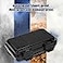 Yosoo Health Gear Outdoor Camera Case Protective Hard Case with Foam Pad Black 75 x 47 x 2