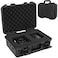 ITHWIU Hard Case with IP67 Waterproof Shockproof Tool Box for Microphone Drones Camera Equipments Portable Storage Case 165 x13 x 7 Inch